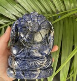 Sodalite Ganesha Carving #3, 1034gr, *disc.*