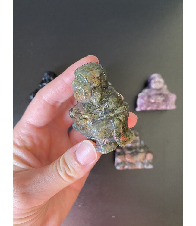 2" Buddha Carving, 13 Types