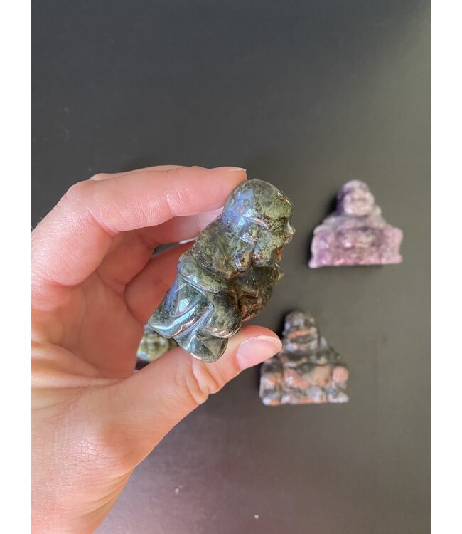 2" Buddha Carving, 13 Types