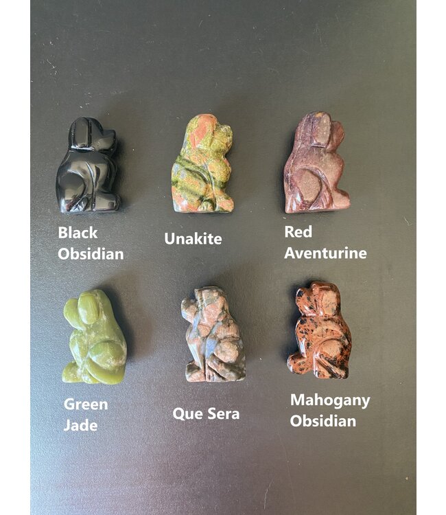 2" Dog Carving, 18 Types