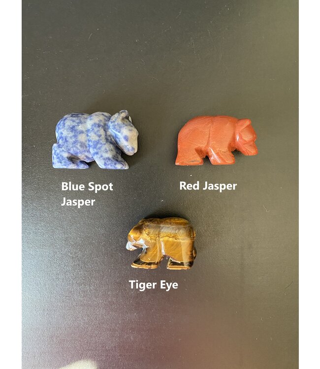 2" Bear Carving, 14 Types