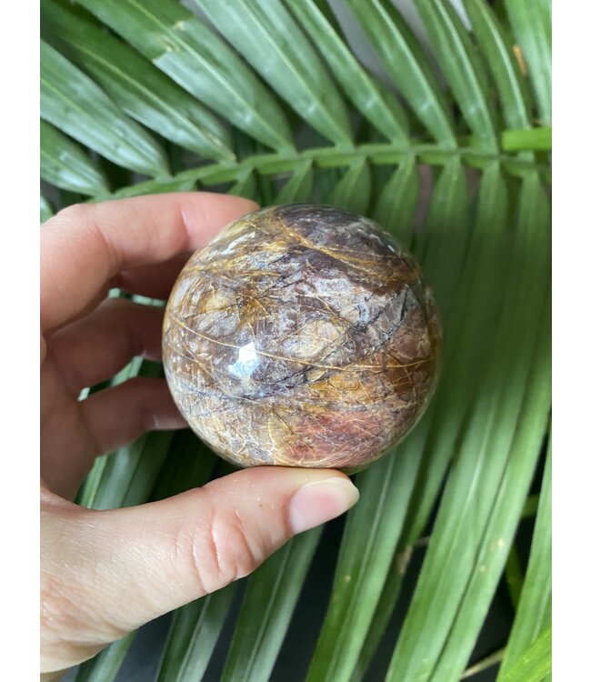 Red Creek Jasper Sphere, 65-69mm