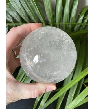 Clear Quartz Sphere, 90-94mm