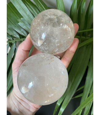 Clear Quartz Sphere, 70-74mm