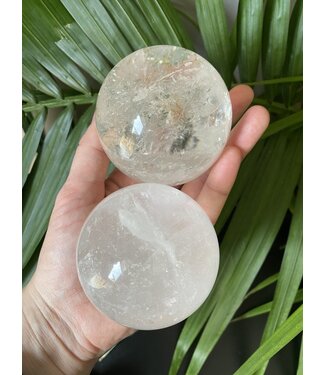 Clear Quartz Sphere, 65-69mm