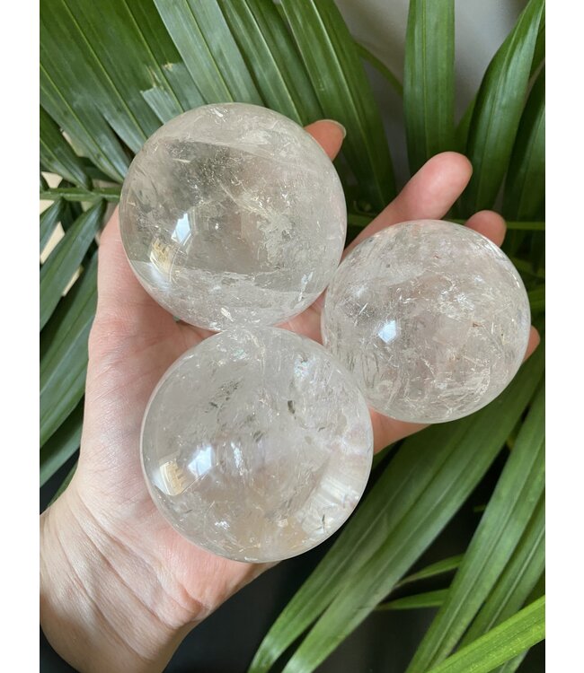 Clear Quartz Sphere, 60-64mm