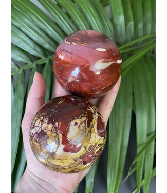 Mookaite Jasper Sphere, 70-74mm