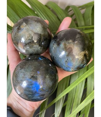 Labradorite Sphere, 65-69mm