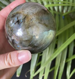 Labradorite Sphere, 75-79mm