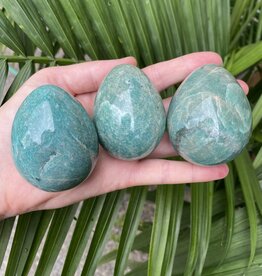 Amazonite Egg, 45-49mm