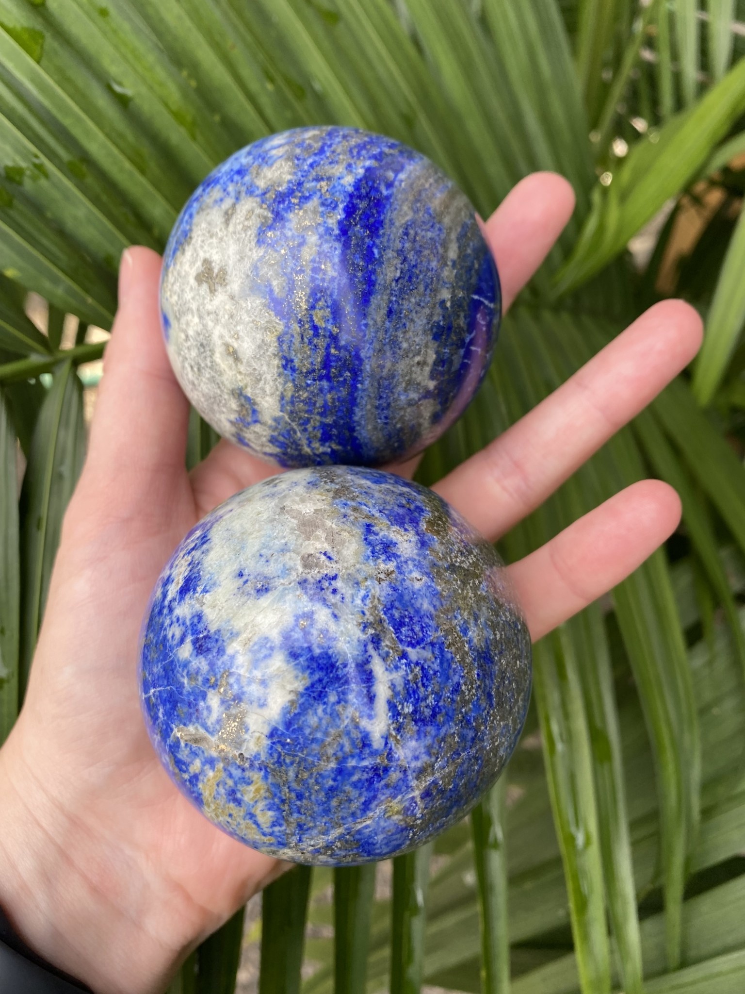 Lapis Lazuli Sphere 65 69mm