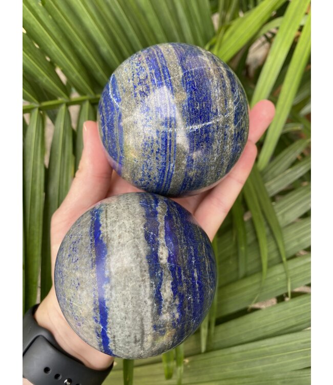 Lapis Lazuli Sphere, 75-79mm *disc.*
