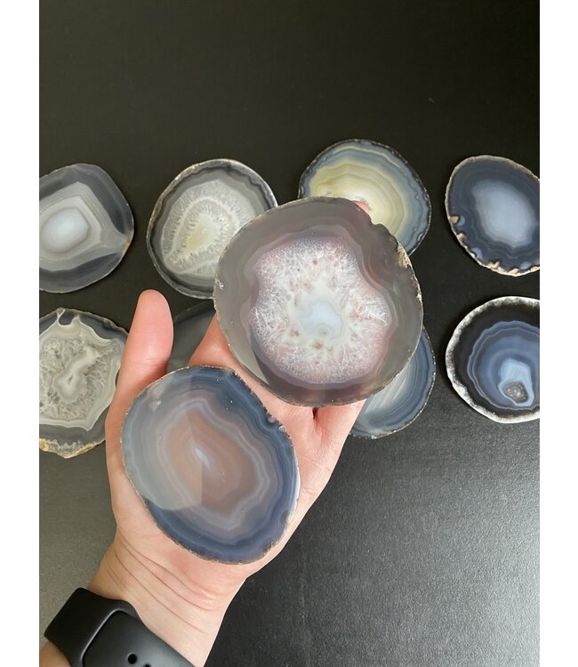 Agate Slice Size #2 Natural