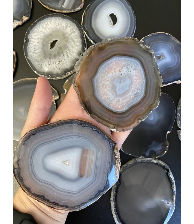 Agate Slice Size #3 Natural