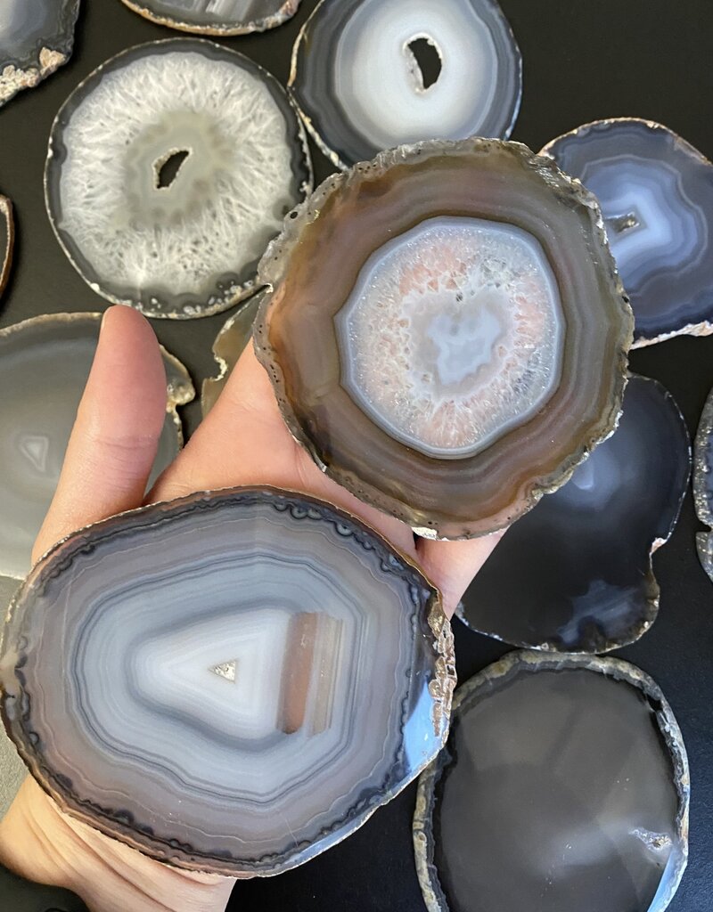 Agate Slice Size #3 Natural