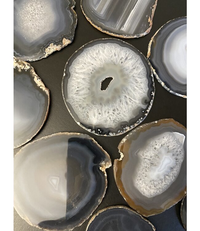 Agate Slice Size #3 Natural