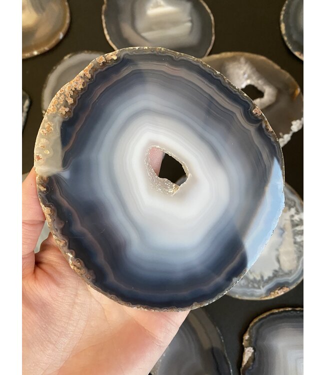 Agate Slice Size #4 Natural