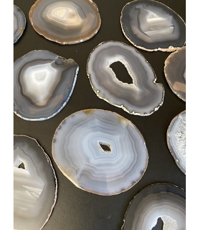 Agate Slice Size #4 Natural