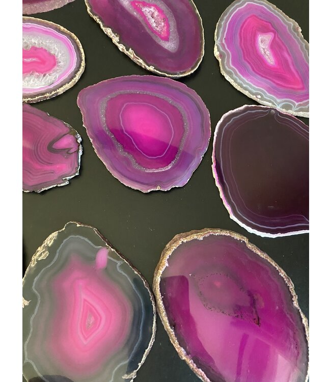 Agate Slice Size #5 Pink *disc.*