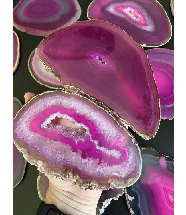Agate Slice Size #5 Pink *disc.*