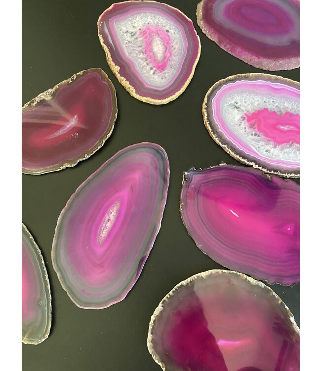Agate Slice Size #5 Pink *disc.*