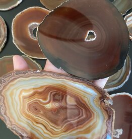 Agate Slice Size #5 Red