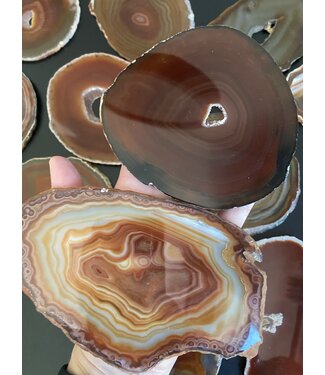 Agate Slice Size #5 Red