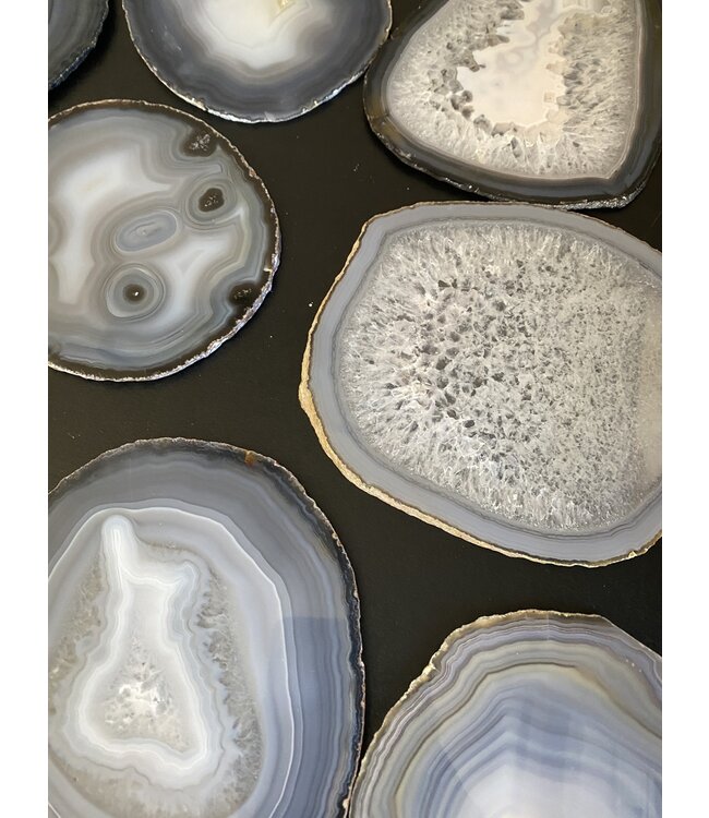 Agate Slice Size #6 Natural