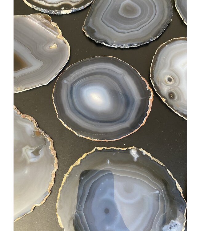 Agate Slice Size #6 Natural