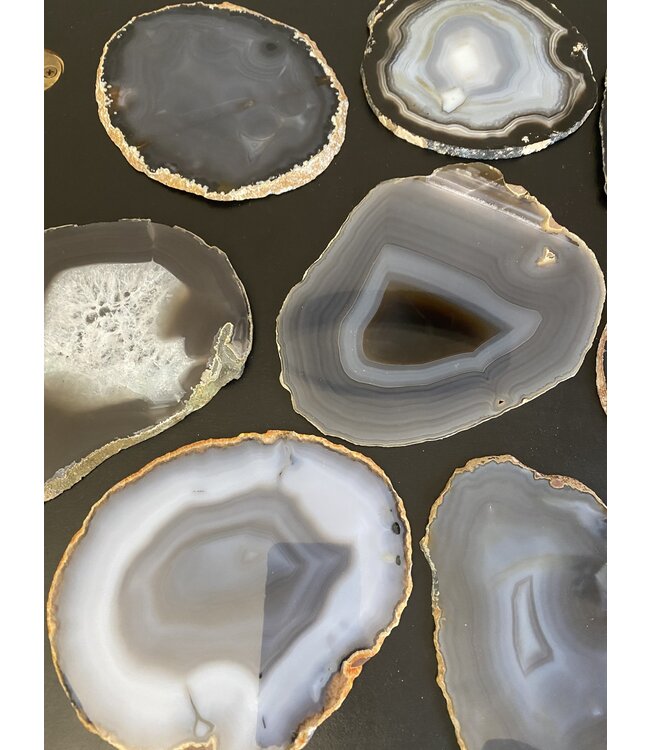 Agate Slice Size #6 Natural