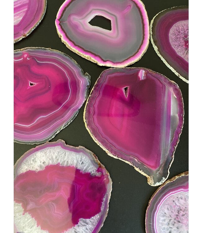 Agate Slice Size #7 Pink *disc.*