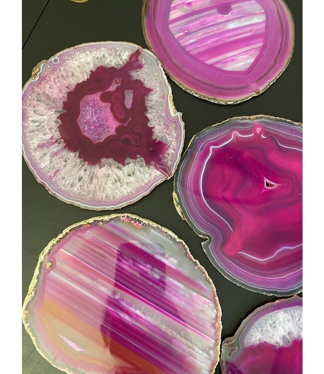 Agate Slice Size #7 Pink *disc.*