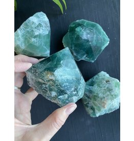 Fluorite Top Polished Point Size 5 [500-599gr]
