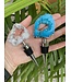 Geode Wine Bottle Toppers Silver Plated