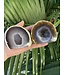 Natural Agate Geode Cut Base Size 3 [200-299gr]