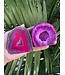 Pink Agate Geode Cut Base Size 3 [200-299gr]