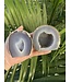 Natural Agate Geode Cut Base Size 4 [300-399gr]