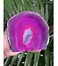 Pink Agate Geode Cut Base Size 13 [1200-1299gr]