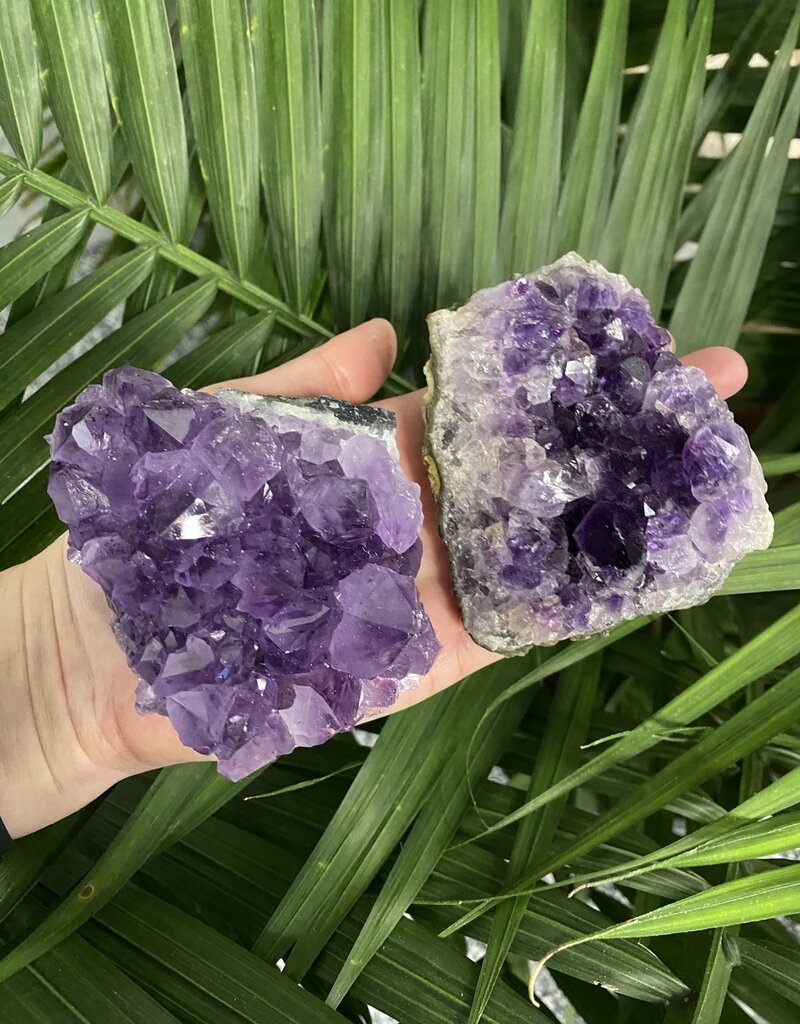 Amethyst Druzy Clusters Size 4 [300-399gr]