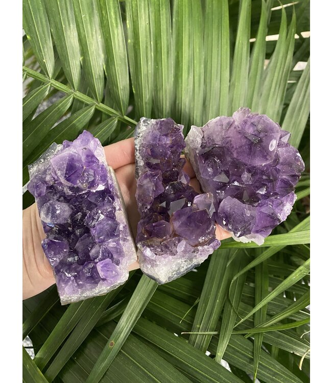 Amethyst Druzy Clusters Size 4 [300-399gr]