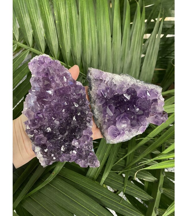 Amethyst Druzy Clusters Size 5 [400-499gr]