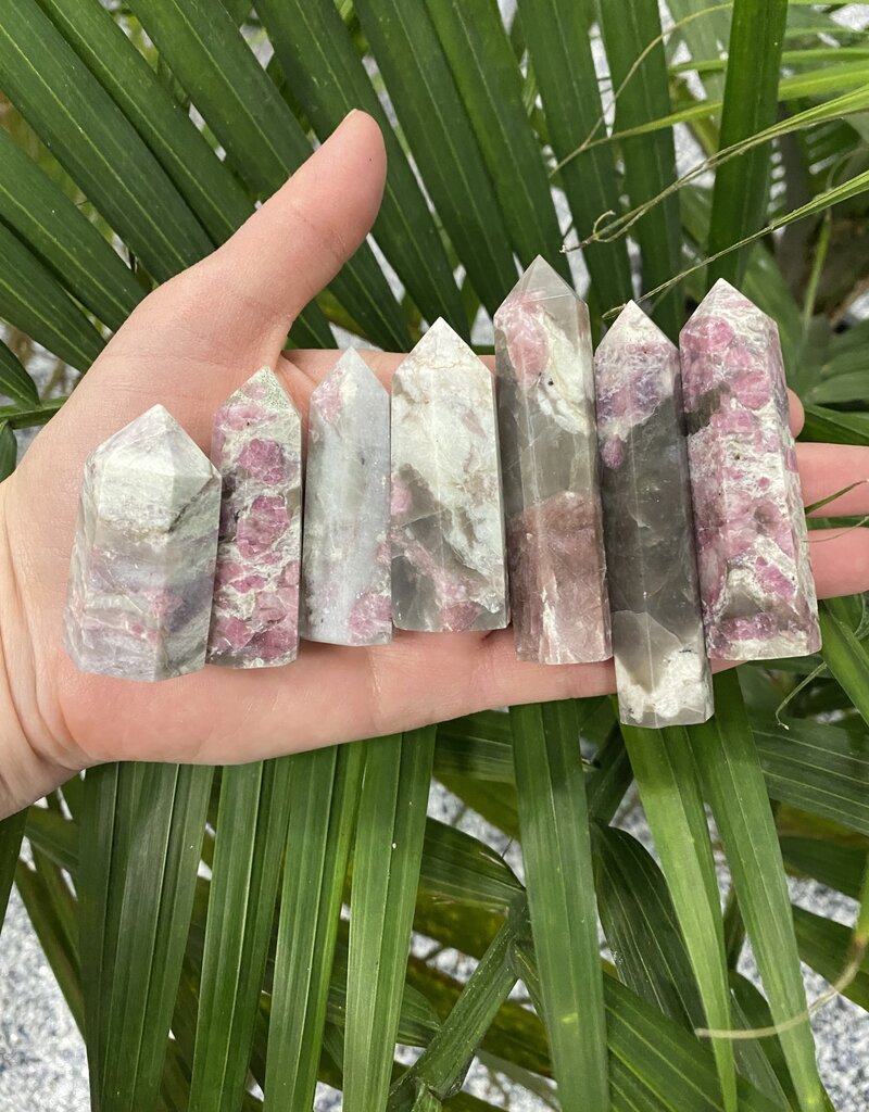 Pink Tourmaline Point, Size Small [25-49gr]