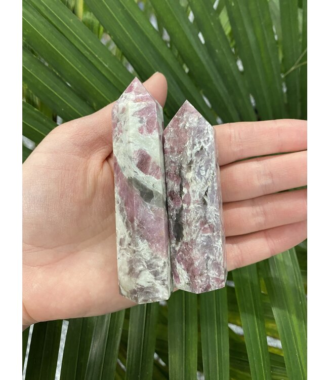 Pink Tourmaline Point, Size Large [75-99gr]