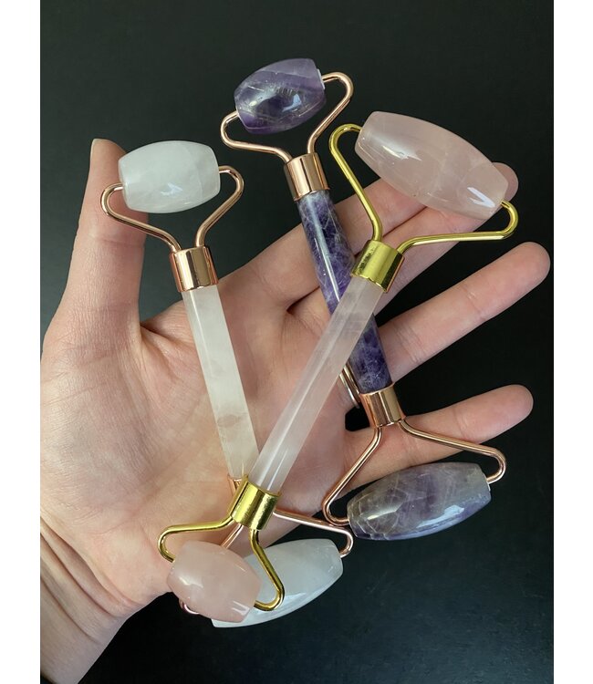 Facial Roller, Crystal Facial Massager, 5 Types