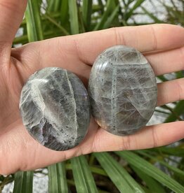 Labradorite Palm Stone, Size XX-Small [25-49gr]