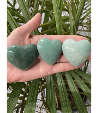 Green Aventurine Heart, Size X-Small [50-74gr]