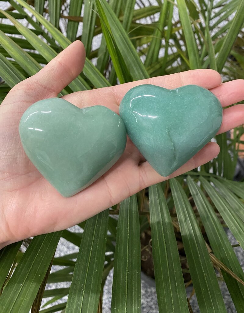 Green Aventurine Heart, Size Large [125-149gr]
