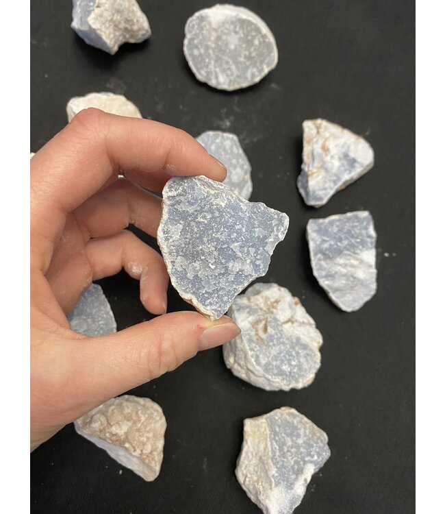 Rough Angelite Size Small 500gr Bulk Pack