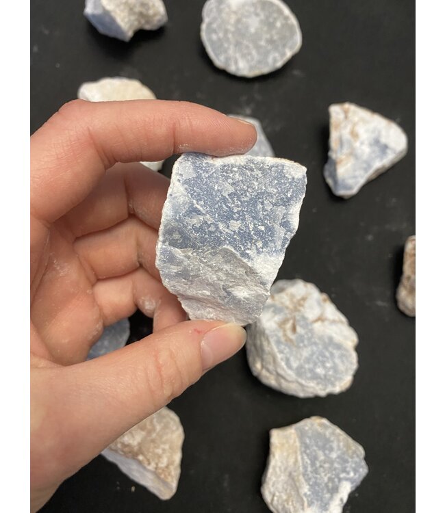 Rough Angelite Size Small 500gr Bulk Pack