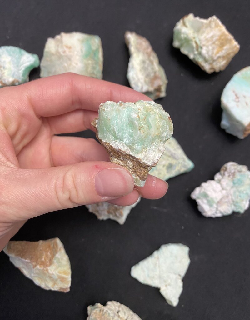 Rough Chrysoprase Size Small 500gr Bulk Pack *disc.*